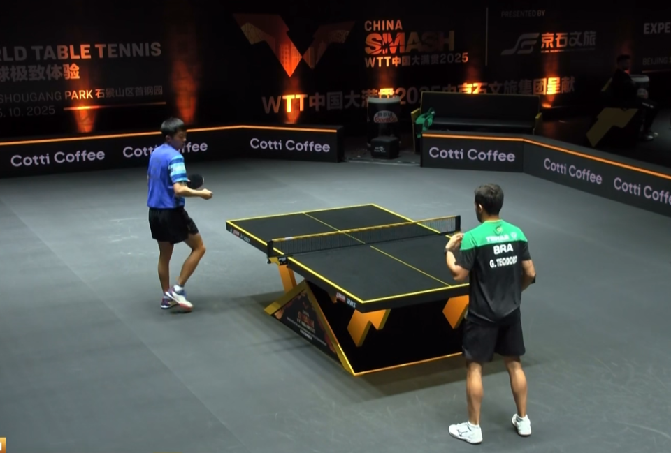 首轮国乒还, 奇塔莱和斯, 险胜斯洛文 首轮国乒还, 奇塔莱和斯, 险胜斯洛文