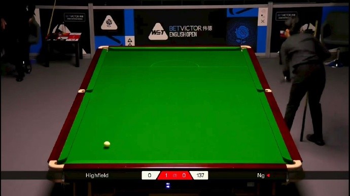 AA, 比赛中, 英格兰公开 AA, 比赛中, 英格兰公开